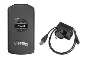 photo of listenIR headset